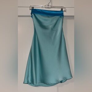 Princess Polly Aqua Minidress